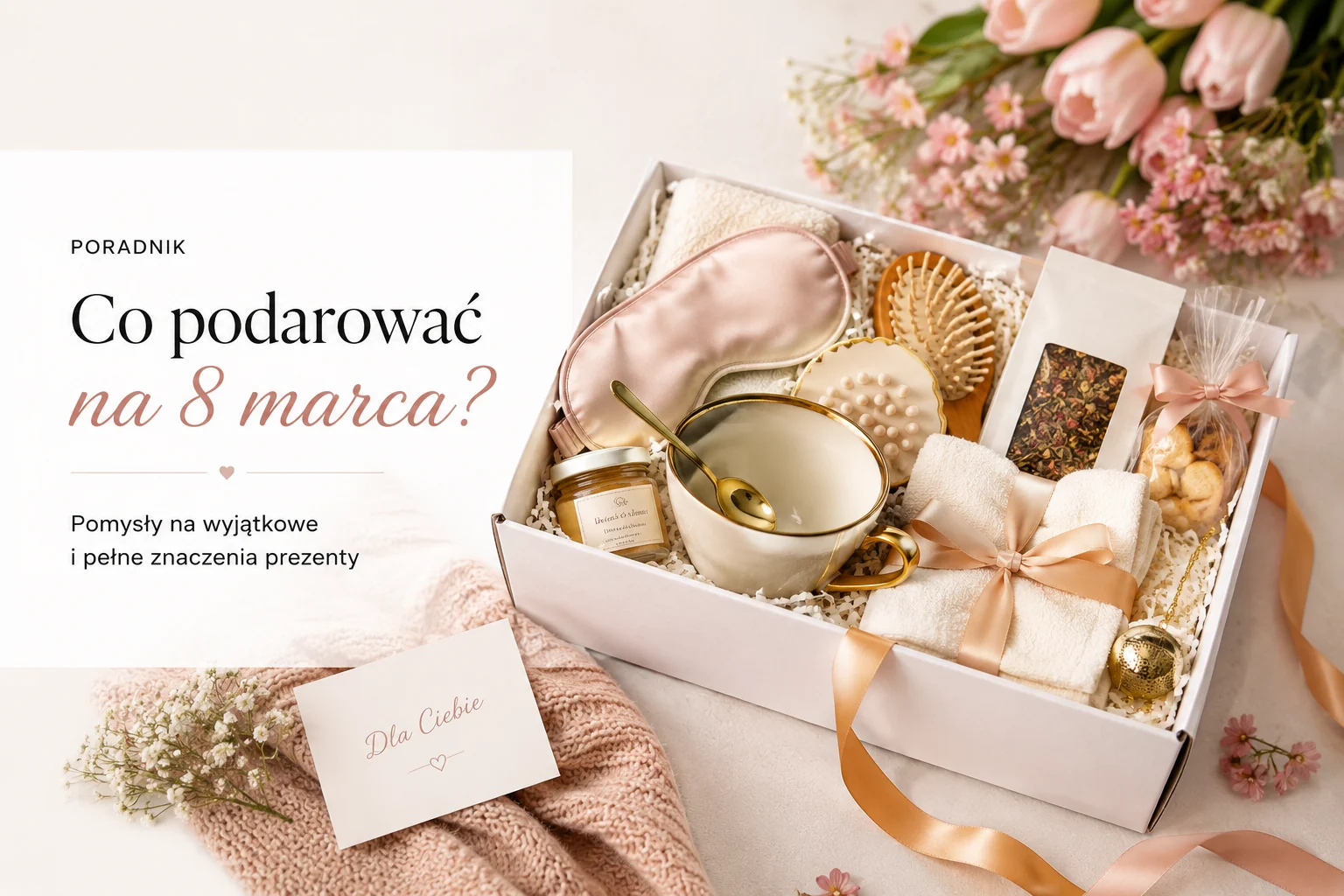 Box prezentowy dla niej na Dzień Kobiet